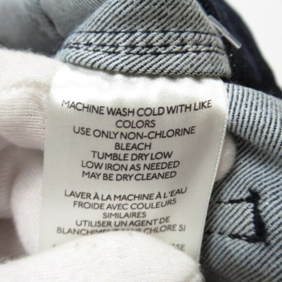 Anthropolgie The Colette High Rise Cropped Wide Leg Jeans Sparkle Edition 26P - Picture 8 of 13